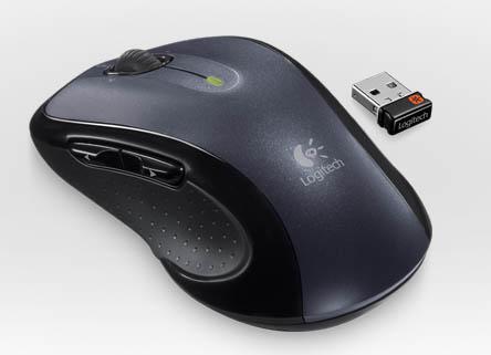 LOGITECH M510 Mouse, Wireless (910-001825)