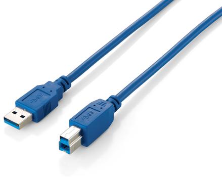 EQUIP USB 3.0 kabel A>B 3.0m (128293)