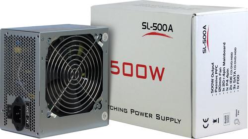 INTER-TECH Sl-500A Power Supply Unit 500  (88882009)
