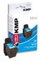 KMP H13 ink cartridge black compatible with HP C 8727 AE