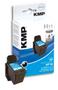KMP H11 ink cartridge black compatible with HP C 6656 AE