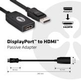 Club 3D adapterkabel - DisplayPort / HDMI (CAC-1001)