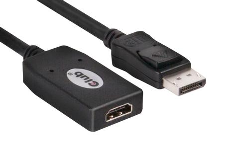 Club 3D adapterkabel - DisplayPort / HDMI (CAC-1001)