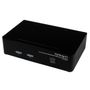 STARTECH 2 Port Professional USB DisplayPort KVM Switch with Audio