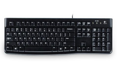 LOGITECH Tastatur Logitech K120 oem black (920-002516)