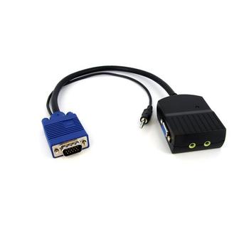 STARTECH 2 PORT VGA SPLITTER WITH AUDIO F-FEEDS (ST122LEA)