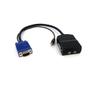 STARTECH 2 PORT VGA SPLITTER WITH AUDIO F-FEEDS (ST122LEA)