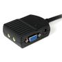 STARTECH 2 PORT VGA SPLITTER WITH AUDIO F-FEEDS (ST122LEA)