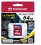 TRANSCEND SD Card SDXC 64GB Class 10 (TS64GSDXC10)