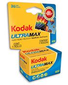 KODAK 135 Ultramax Carded 400-24x3 -värifilmi (6034052)