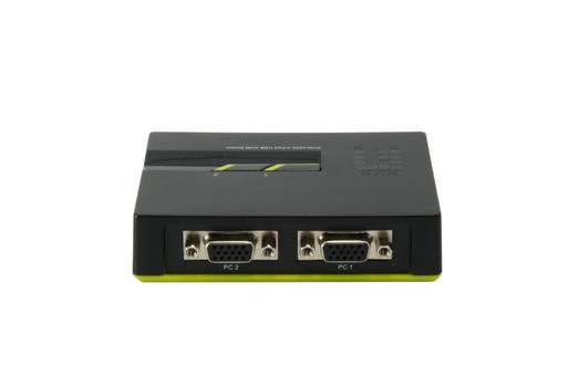 LEVELONE KVM Switch  2-port USB (KVM-0222)