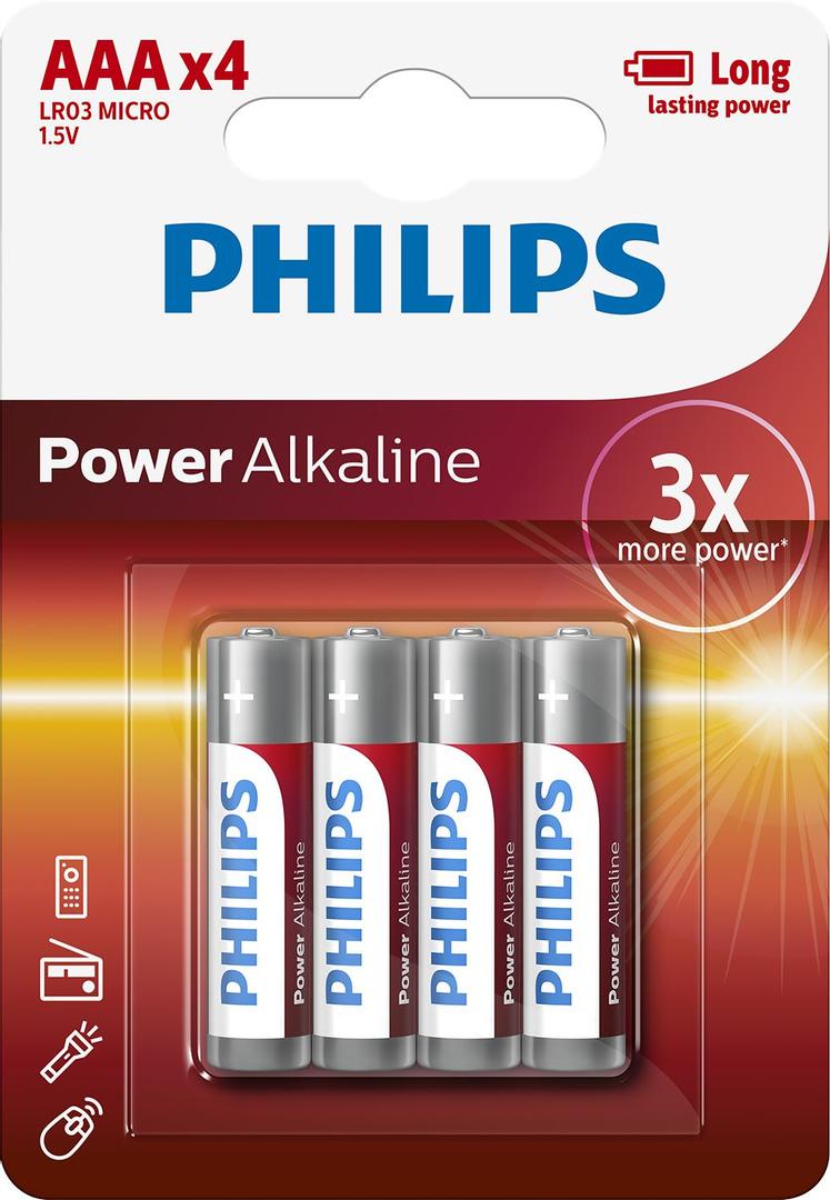 Philips - Power Alkaline Battery 