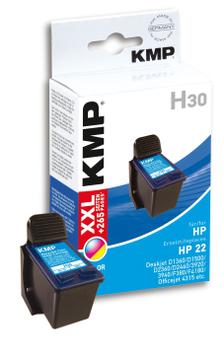 KMP H30 ink cartridge color compatible with HP C 9352 AE (1901,4220 $DEL)