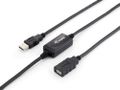 EQUIP USB 2.0 Active Extension Cable 10m