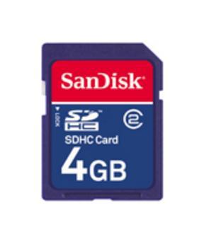 SANDISK SDHC 4GB (SDSDB-004G-B35)