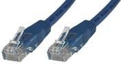 MICROCONNECT UTP CAT6 0.3M BLUE LSZH
