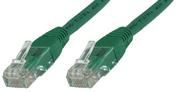 MICROCONNECT U/UTP CAT6 0.3M Green LSZH