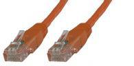 MICROCONNECT U/UTP CAT6 0.3M Orange LSZH