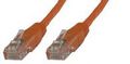 MICROCONNECT U/UTP CAT6 0.3M Orange LSZH