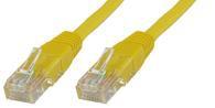MICROCONNECT CAT6 UTP Cable 0,3M Yellow