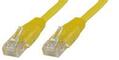 MICROCONNECT UTP CAT6 0.3M YELLOW LSZH