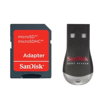 SANDISK USB microSD Reader SD Adaptor (SDDRK-121-B35)