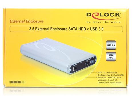 DELOCK 3.5  External Enclosure SATA  (42478)