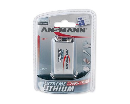 ANSMANN 1 Lithium 9V block Extreme (5021023)