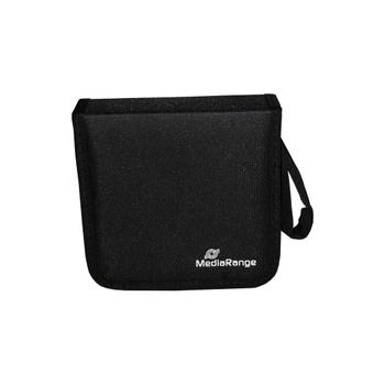 MediaRange CD/DVD Tasche 24fach bk (BOX50)