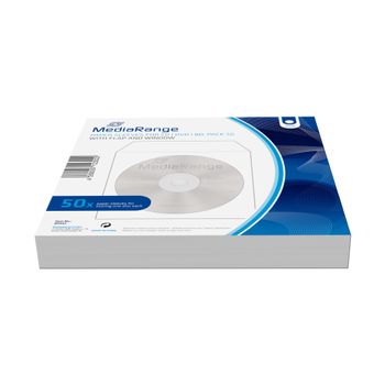MediaRange CD Hüllen 50pcs Pap (BOX65)