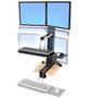 ERGOTRON WorkFit-S Dual Display mount (33-341-200 $DEL)