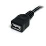 STARTECH 3 m Black USB 2.0 Extension Cable A to A - M/F (USBEXTAA10BK)