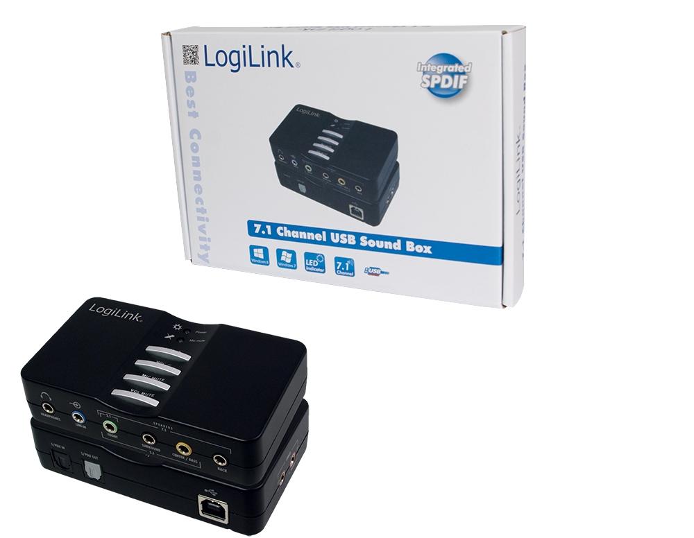 LogiLink - USB Box 7.1 Dolby 8-Kanal