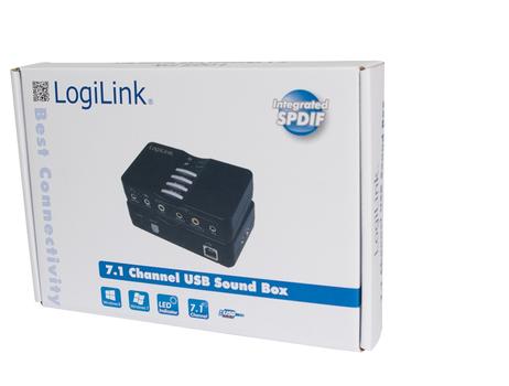 LOGILINK USB Box 7.1 Dolby 8-Kanal (UA0099)