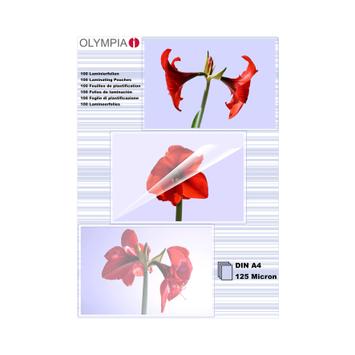 Olympia laminert teip - 100 stk - A4 (9176)