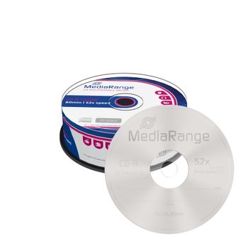 MediaRange CD-R 700MB 25pcs Spindel 52x (MR201)