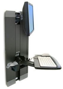ERGOTRON 9  VERTICAL LIFT+SLIDE TRAY CHARCOAL BLACK (60-609-195)