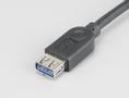 AKASA USB-Förlängningskabel 1.5m USB A USB A Svart (AK-CBUB02-15BK)