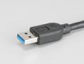 AKASA USB-F?rl?ngningskabel 1.5m 9-stifts USB typ A Hane 9-stifts USB typ A Hona (AK-CBUB02-15BK)