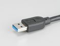 AKASA USB-Förlängningskabel 1.5m USB A USB A Svart (AK-CBUB02-15BK)