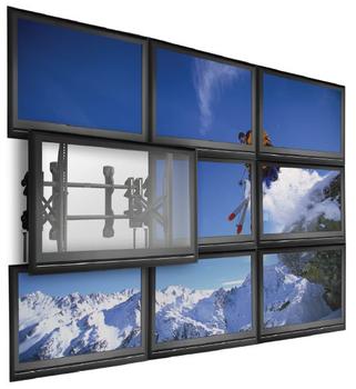 NEC Front Serviceable Wall mount for UN displays and P-Series products 46Inch to 55Inch landscape only (100012730)