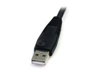 StarTech 4-in-1 USB DisplayPort KVM Switch Cable w/ Audio & Microphone - video- / USB / audio-kabel - 1.8 m (DP4N1USB6)