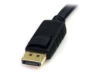StarTech 4-in-1 USB DisplayPort KVM Switch Cable w/ Audio & Microphone - video- / USB / audio-kabel - 1.8 m (DP4N1USB6)
