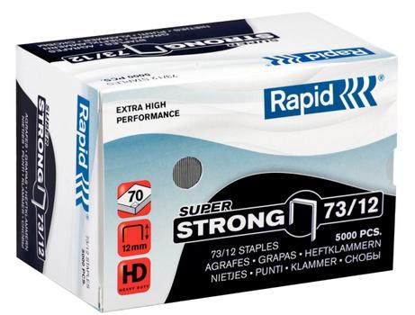 RAPID Staples Rapid, superstrong 73/12 galvanized (24890800)