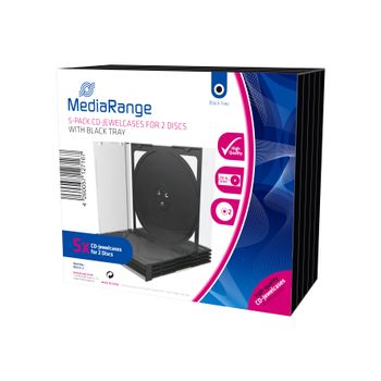 MediaRange CD/DVD Storage Media Case (BOX31-2)