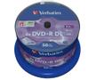 VERBATIM DVD+R DL 8x Matt Silv. 50pk (43758)