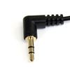 STARTECH 30cm Slim 3.5mm Right Angle Stereo Audio Cable - M/M	 (MU1MMS2RA)