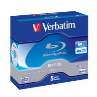 Verbatim 5 x BD-R DL - 50 GB 6x - CD-eske