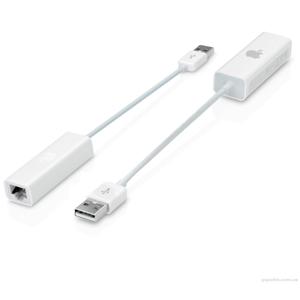 APPLE USB Ethernet Adapter for MacBook Air med ledig USB 2.0-port (MC704ZM/A)