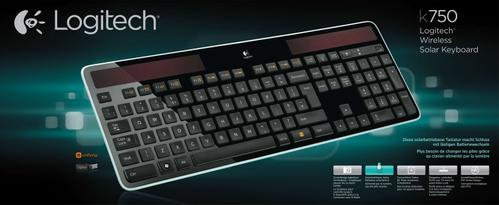 LOGITECH K 750 Wireless Solar Keyboard USB (920-002916)